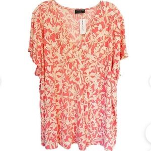 NWT Lane Bryant Floral top size 22/24